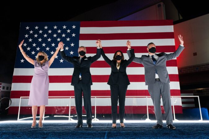 PRESIDENT JOE BIDEN AND VICE PRESIDENT KAMALA HARRIS. PHOTO THE JOE BIDEN CAMAPGIN
