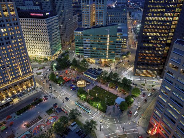 CAMPUS MARTIUS DUSK. MOTOR CITY CAR CRAWL