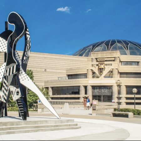 CHARLES H. WRIGHT MUSEUM EXTERIOR, PHOTO @THEWRIGHTMUSEUM ON INSTAGRAM