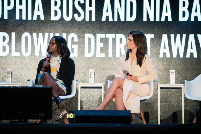 NIA BATTS AND SOPHIA BUSH FOR DETROIT BLOWS PHOTO AMI NICOLE / ACRONYM