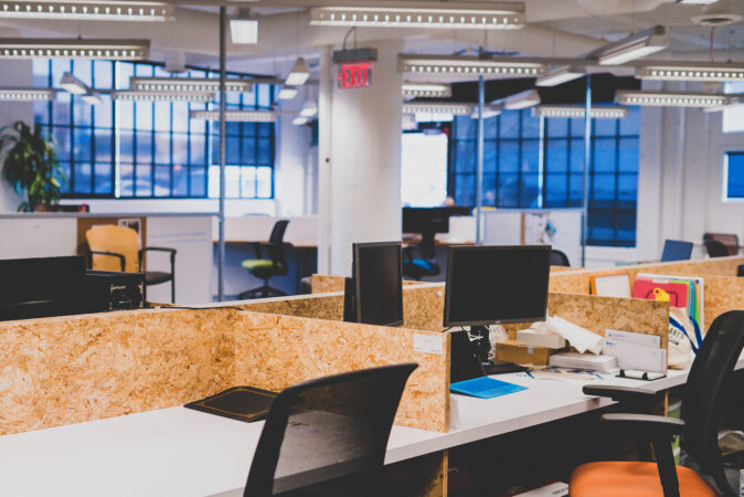 WORKSPACE INSIDE TECHTOWN. PHOTO BY AMI NICOLE / ACRONYM