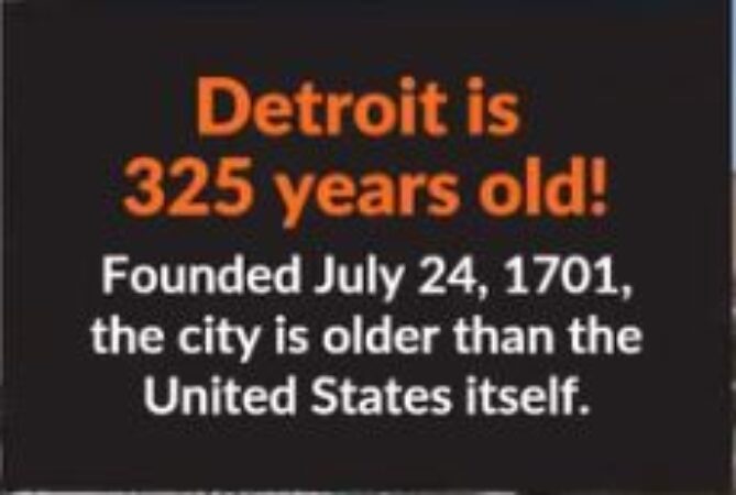 Detroit celebrates 325th birthday