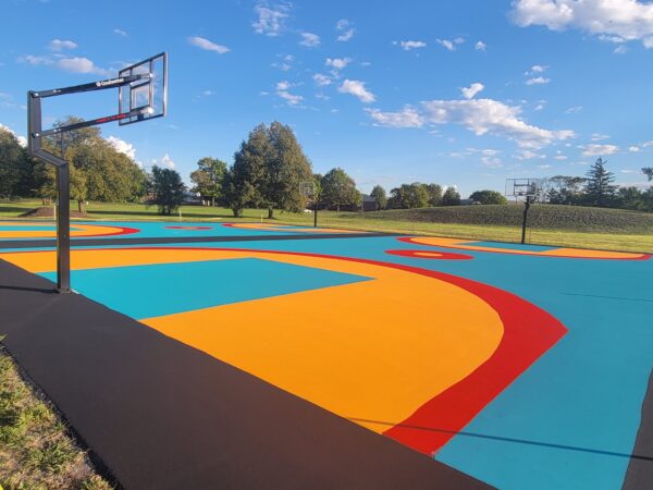 BASKETBALL IN CHANDLER PARK DETROIT