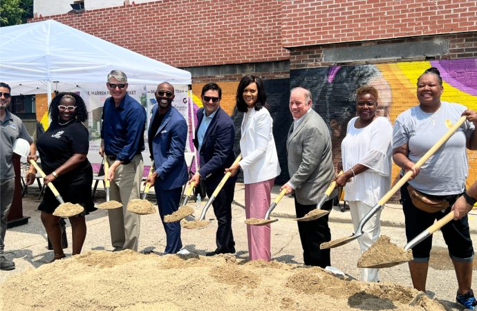 GROUNDBREAKING OF EAST WARREN DEVELOPMENT CORP, FUNDED BY GFF