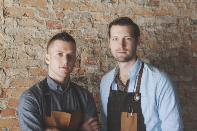 GREY GHOST'S CO-CHEFS, JOHN VERMIGLIO AND JOE GIACOMINO