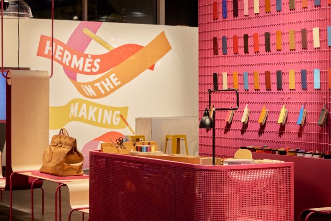 HERMES IN THE MAKING EXHIBIT. PHOTOS WILLIAM JESS LAIRD