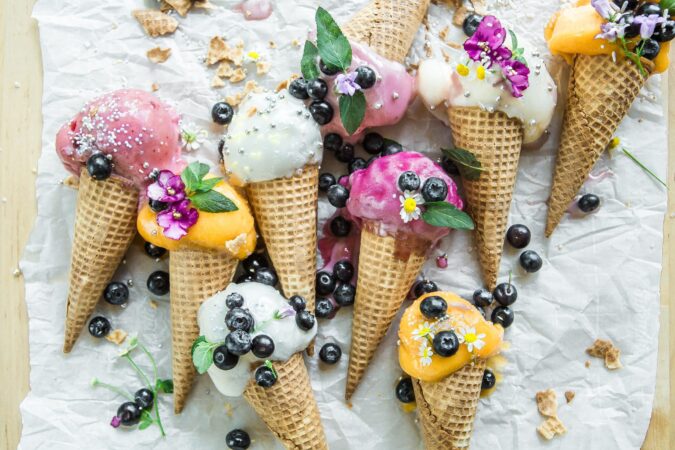 SUMMER ICE CREAM; PHOTO BROOKE LARK / UNSPLASH