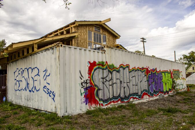 URBAN FARMING FISHEYE FARMS IN DETROIT. PHOTO JOHN BOZICK