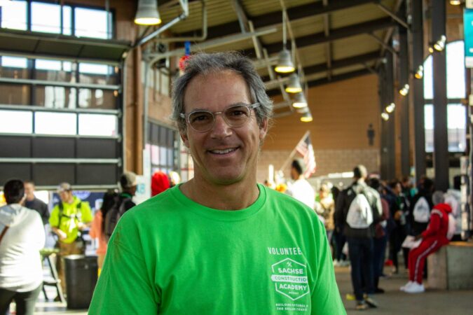 TODD SACHSE OF THE SACHSE CONSTRUCTION ACADEMY. PHOTO JOHN BOZICK
