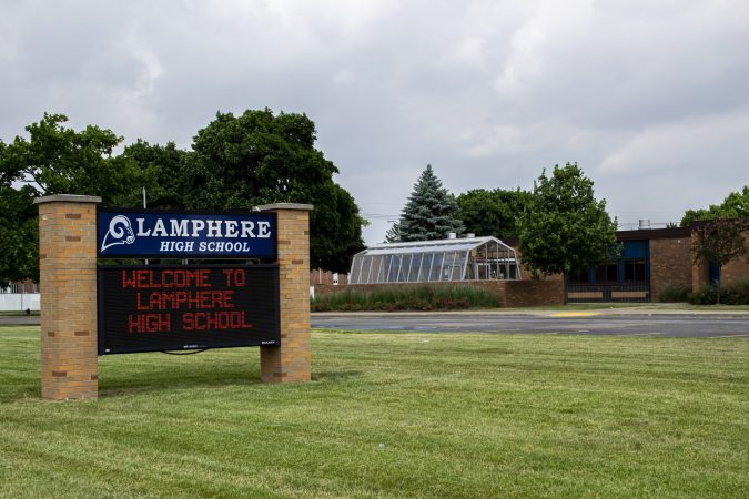 RESUME SCHOOL LAMPHERE SCHOOLS IS ONE DISTRICT PREPARING TO REOPEN WITH MULTIPLE PLANS. PHOTO JOHN BOZICK