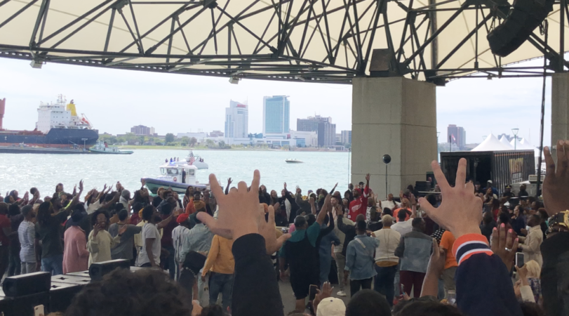 KANYE WEST SUNDAY SERVICE. PHOTO AMI NICOLE / ACRONYM