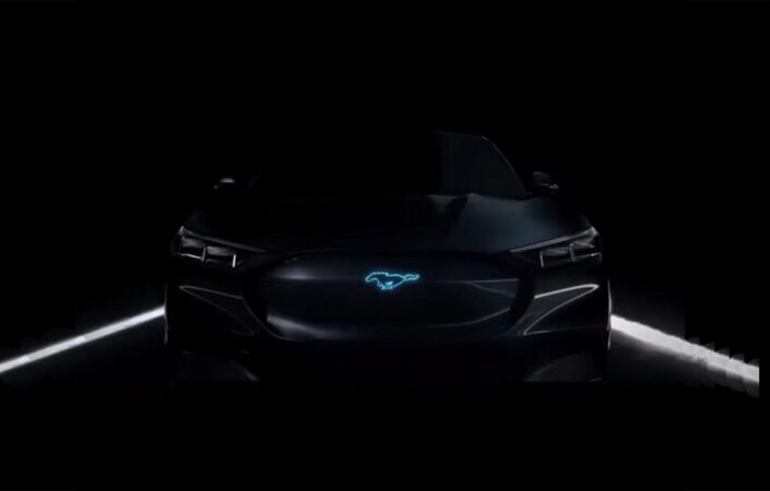 FORD MUSTANG TEASER FOR NAIAS 2022