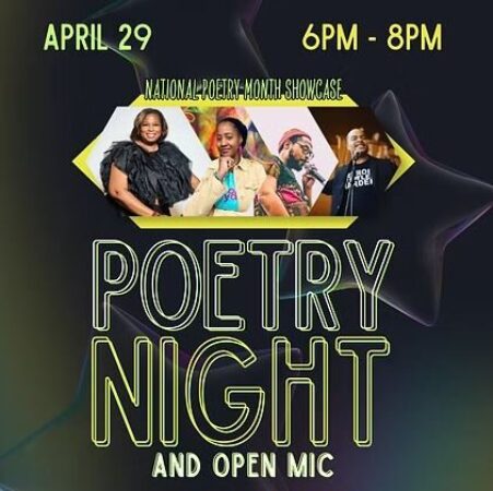 National Poetry Month Showcase and Open Mic at Matrix Theatre Company