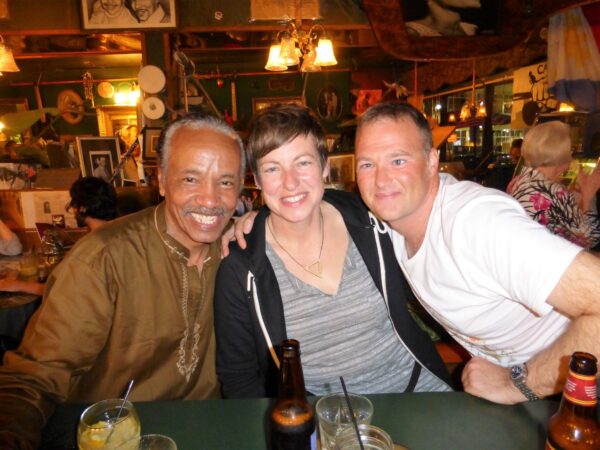 LARRY MONGO, FIONA CALLAM, AND JASON, REGULARS FROM SCOTLAND