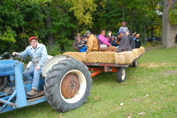 HAYRIDES AT PALMER PARK, PHOTO CATALYST MEDIA FACTORY / DETROIT PARKS COALITION