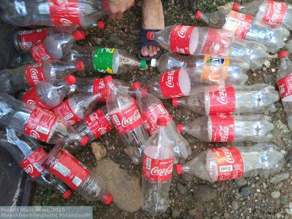 Coca-Cola // BREAK FROM PLASTIC, COLLECTED PLASTIC BOTTLES IN THE PHILIPPINES. PHOTO JEI EDRIAN BRAGA