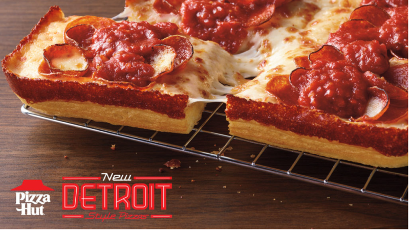 Detroit-style pizza