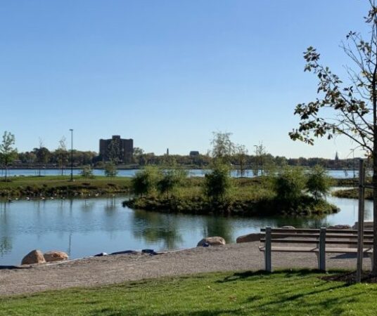 RALPH C. WILSON JR. WATER GARDEN-DETROITISIT PRIVIATE TOUR, PHOTO KIM KISNER/DETROITISIT
