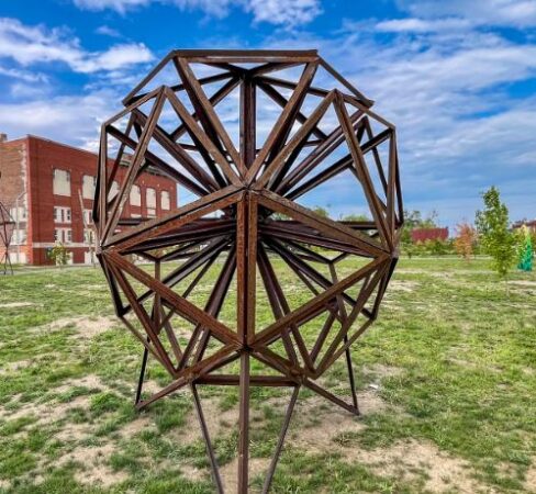 SCOTT HOCKING SCULPTURE SERIES ON VIEW AT LIBRARY STREET COLLECTIVE DETROIT, PHOTO LIBRARY STREET COLLECTIVE ON INSTAGRAM