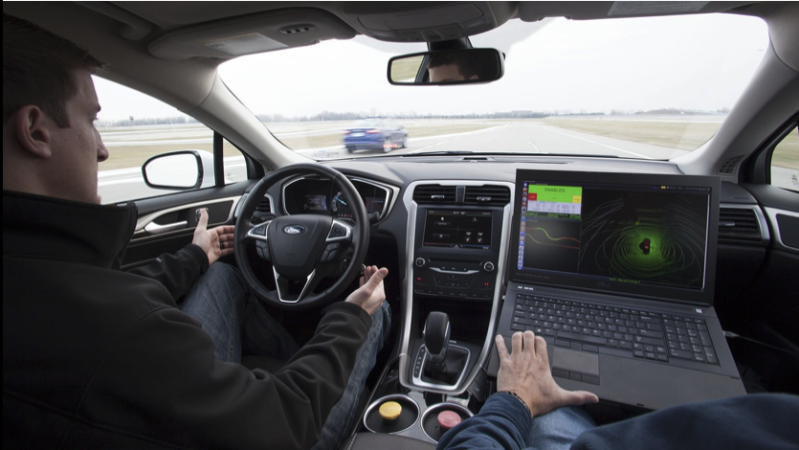 SELF DRIVING COURTESY OF FORD MOTOR COMPANY