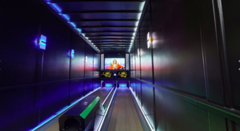 Luxury Strike mobile bowling alley