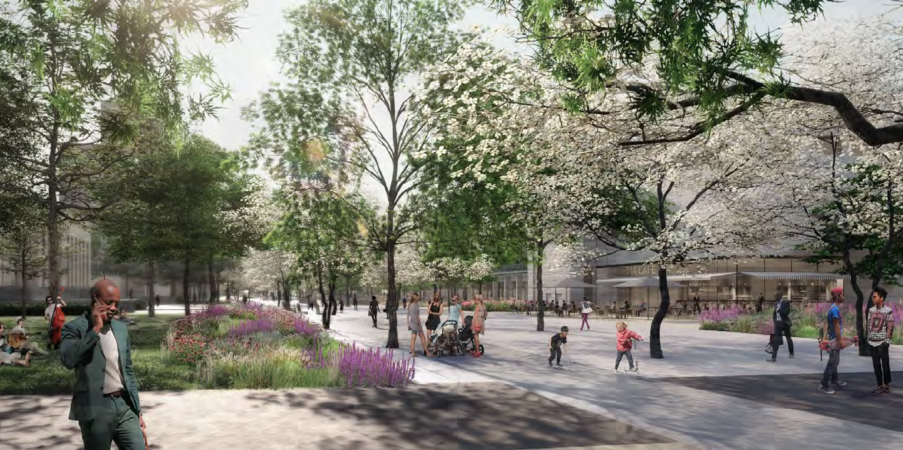 CULTURAL CENTER RENDERING