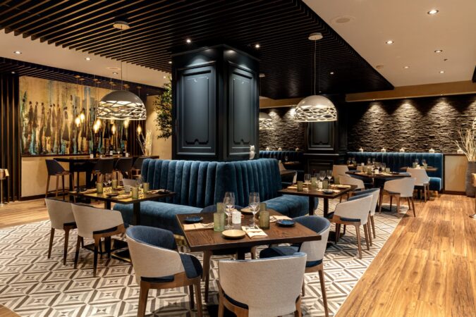 SYMPOSIA DETROIT RESTAURANT INTERIOR, PHOTO GERARD+BELEVENDER
