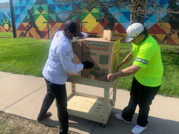 TABLE 2'S OMAR MITCHELLE DELIVERING MEALS SATURDAY TO NSO HOMELESS