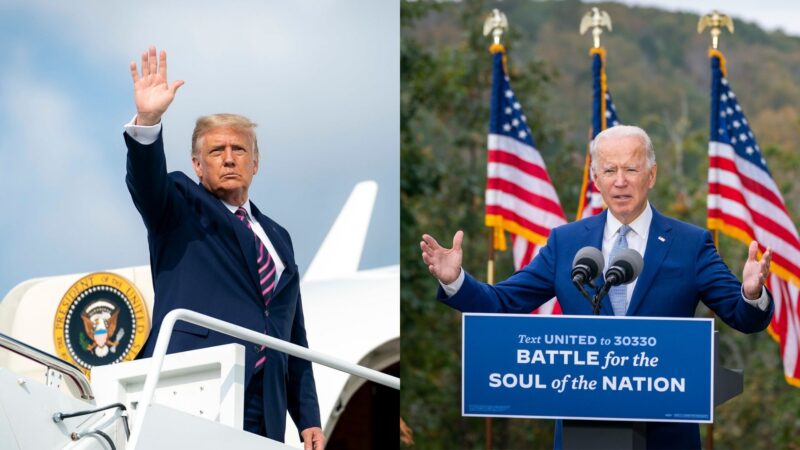 ELECTION DONALD TRUMP AND JOE BIDEN.