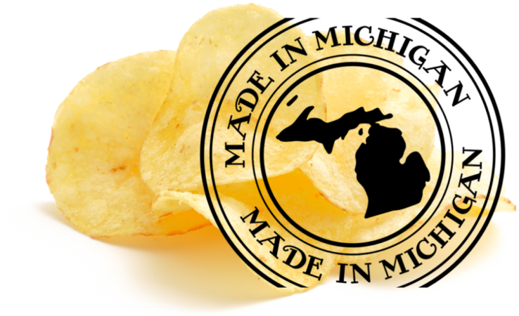 DOWNEY'S POTATO CHIPS / MICHIGAN MADE