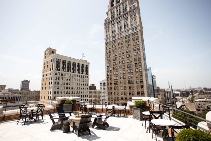 ROOFTOP VIEWS, PHOTO THE MONARCH CLUB / THE MONARCH CLUB DETROIT