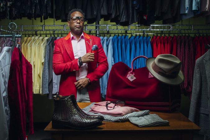 RUFUS BARTELL, OWNER OF SIMPLY CASUAL ON THE AVENUE OF FASHION